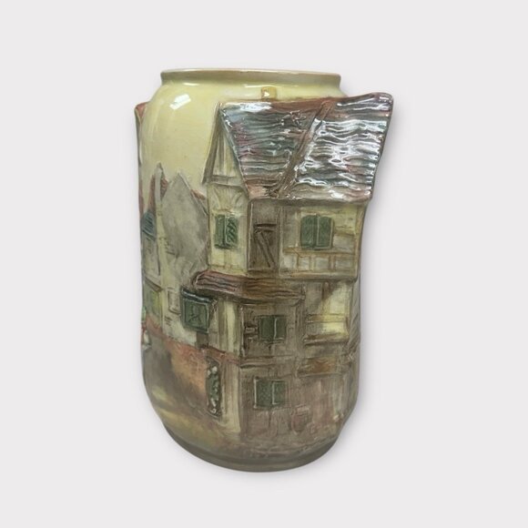 Royal Doulton‎ Dickens Ware Vase D5864 - Bill Sykes Made In England - Picture 4 of 8